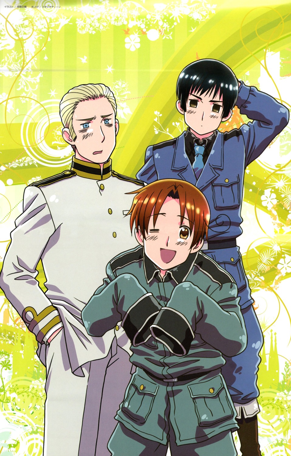 Kannan Masaaki Hetalia Axis Powers Germany Japan North